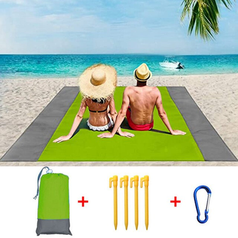 2023 Oversized Beach Mat Sand Free Beach Towel Outdoor Travel Camping Beach Blanket Home Decor Rugs Portable Foldable Picnic Mat