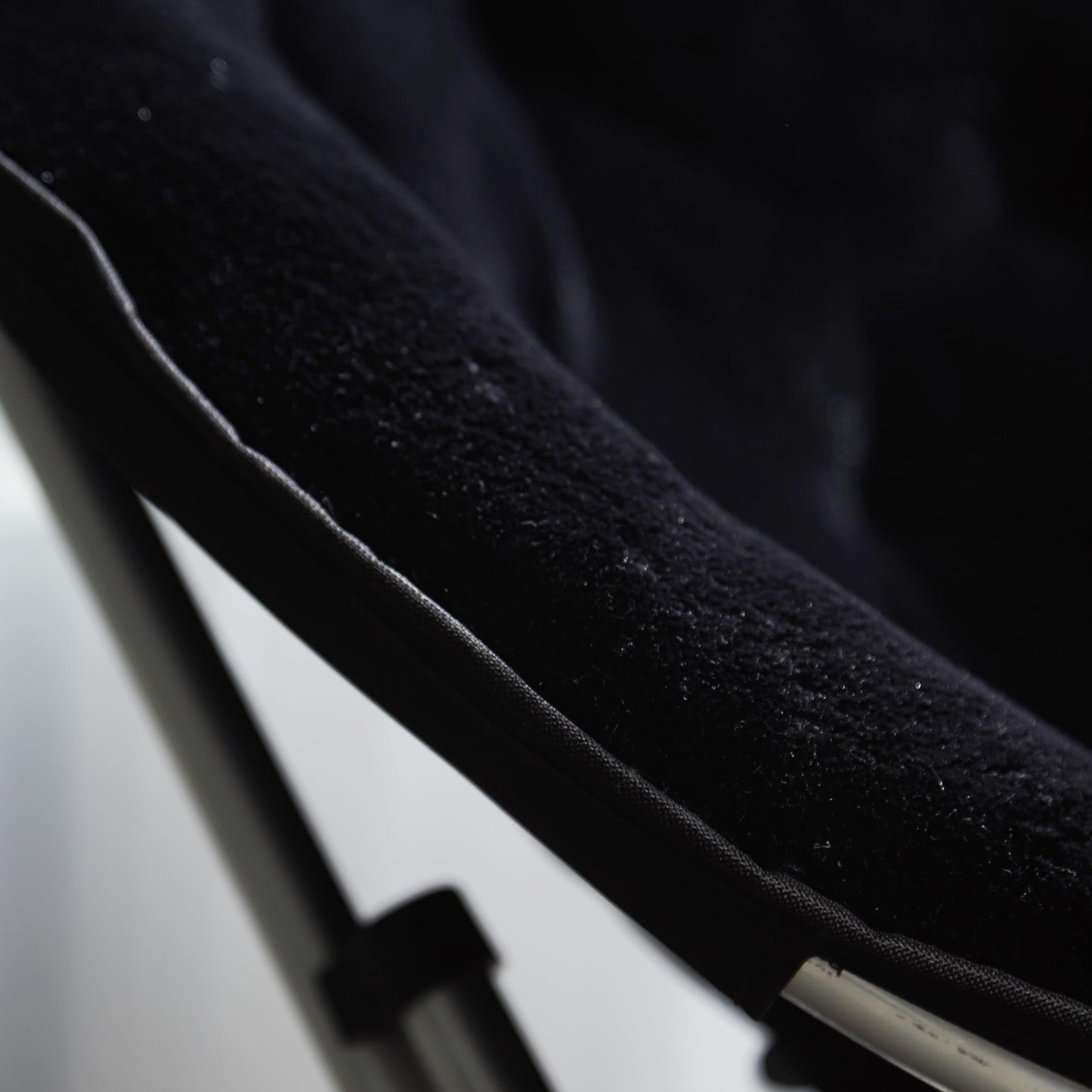 Faux Fur Saucer Chair, Blue